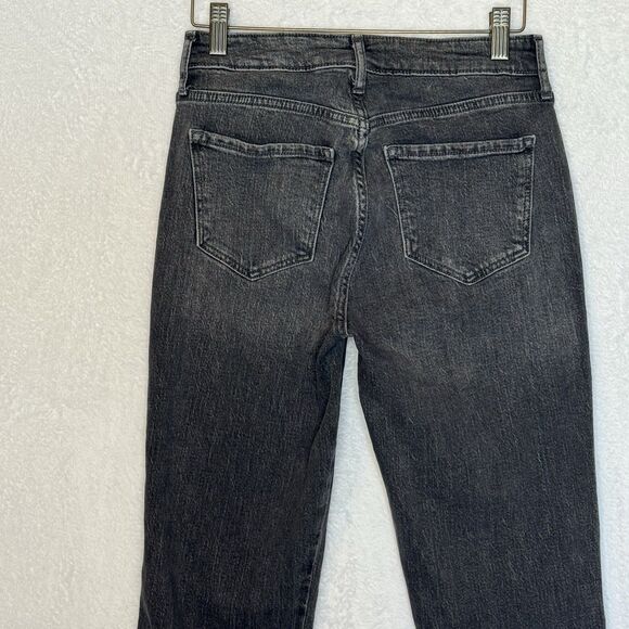 Old Navy Jeans Women's 2 High-Rise Vintage Slim Stretch Raw Hem Smooth Pockets - Picture 9 of 16